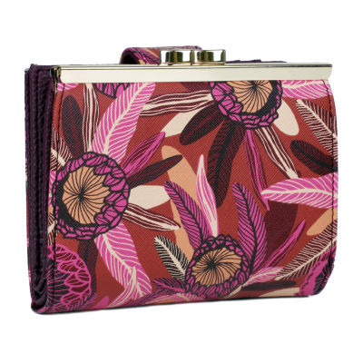 Julia Buxton Lexington Womens RFID Blocking Bifold Wallet