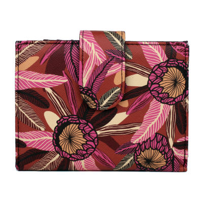 Julia Buxton Lexington Womens RFID Blocking Bifold Wallet