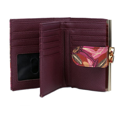 Julia Buxton Lexington Womens RFID Blocking Bifold Wallet