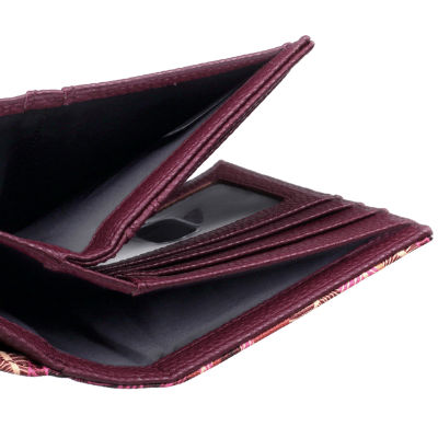 Julia Buxton Lexington Womens RFID Blocking Bifold Wallet