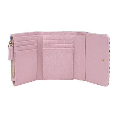 Julia Buxton Medium Trifold Womens RFID Blocking Wallet