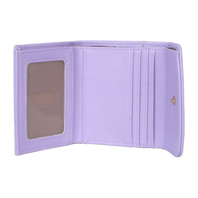 Julia Buxton Mini Trifold Womens RFID Blocking Wallet