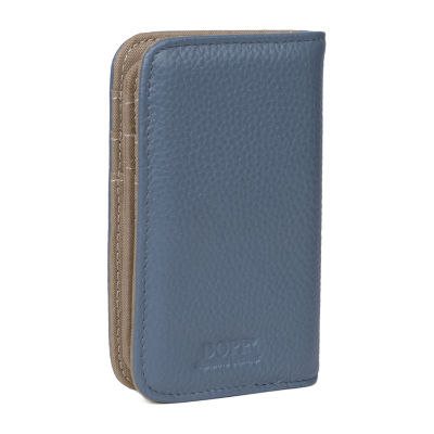 Dopp Snap Card Case Womens RFID Blocking Wallet