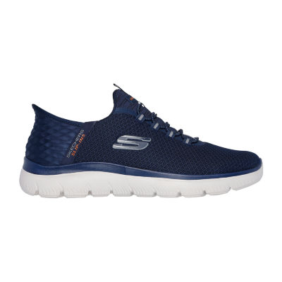 Skechers Mens Summits Hands Free Slip-Ins Slip-On Walking Shoes