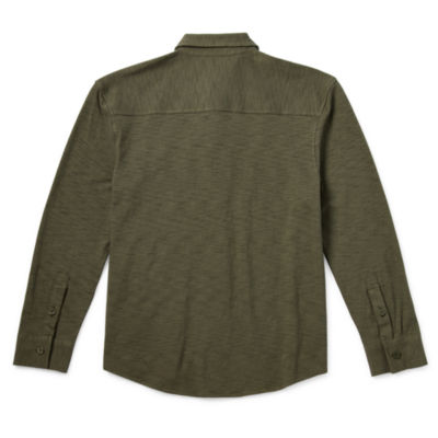 Thereabouts Little & Big Boys Adaptive Long Sleeve Button-Down Shirt