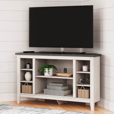 Signature Design by Ashley® Dorrinson 48'' Corner TV Stand with 5 Shelves