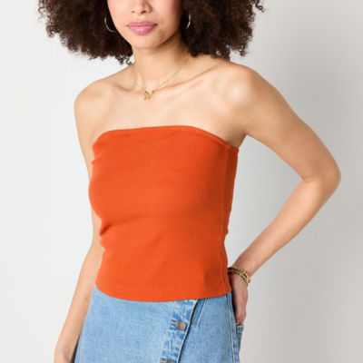 a.n.a Ribbed Womens Tube Top