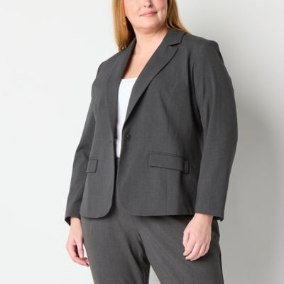 Liz Claiborne Kate Womens Classic Fit Plus Blazer