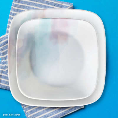 Corelle Aquarello 16-pc. Glass Dinnerware Set