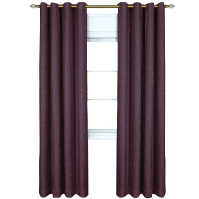 Taylor Energy Saving Blackout Grommet Top Single Curtain Panel