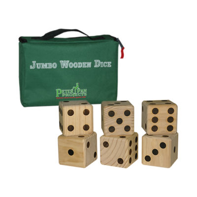 Maranda Enterprises, Llc Jumbo Wooden Dice Board Game