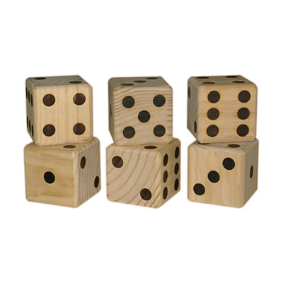 Maranda Enterprises, Llc Jumbo Wooden Dice Board Game