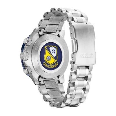 Citizen Promaster Skyhawk A-T Mens Silver Tone Stainless Steel Bracelet Watch Jy8078-52l