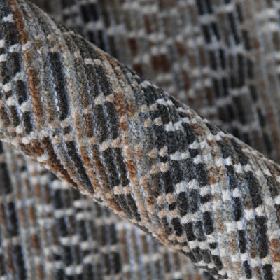 Amer Rugs Leighdyn Cher Geometric Diamond Hand Knotted Indoor Rectangular Accent Rug