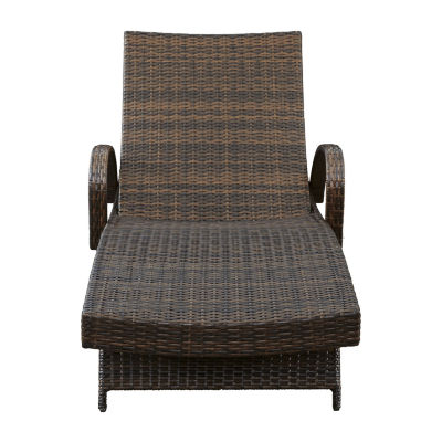 Signature Design by Ashley® Kantana Resin Wicker Chaise Lounge Set of 2, Color Brown JCPenney