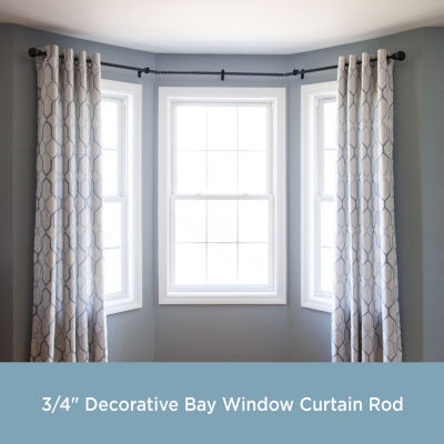 Kenney Bryce Ball Bay Window Rod