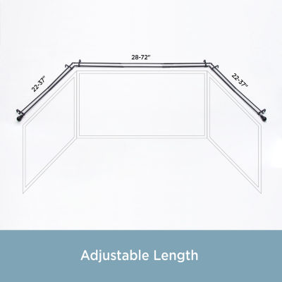 Kenney Bryce Ball Double Bay Window Rod