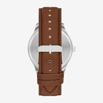 Mens Brown Strap Watch Fmdjo244