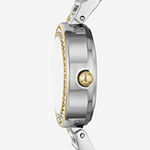 Geneva Womens Crystal Accent Two Tone Bracelet Watch Fmdjm251