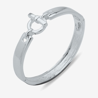 Worthington Silver Tone Toggle Cuff Bracelet
