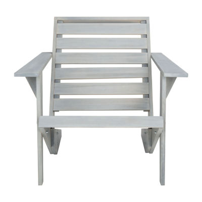 Safavieh Lanty Adriondack Chair One Size Gray 378$