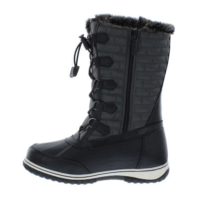 Totes Womens Liz Waterproof Flat Heel Winter Boots | Hawthorn Mall