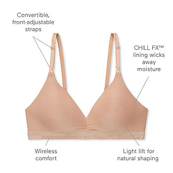Warners® Play It Cool® Stay Cool and Dry Wireless Lift Comfort Bra