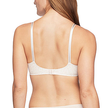 Warner's Women's No Side Effects Underarm-Smoothing Underwire Lightly Lined  Convertible T-Shirt Bra RB5781A, Digital Animal Gardenia Print, 34B at   Women's Clothing store