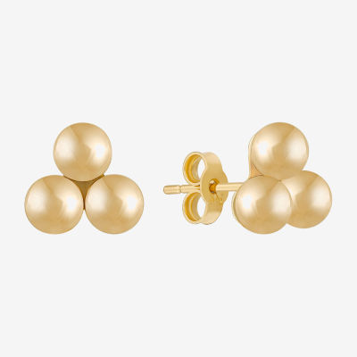 14K Gold 4mm Ball Stud Earrings JCPenney
