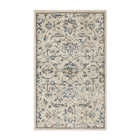 Mohawk Home Sigurd Machine Woven Indoor Rectangular Accent Rug, One Size, Blue