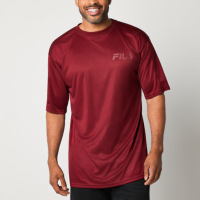 FILA Mens Crew Neck Short Sleeve Big and Tall T-Shirt