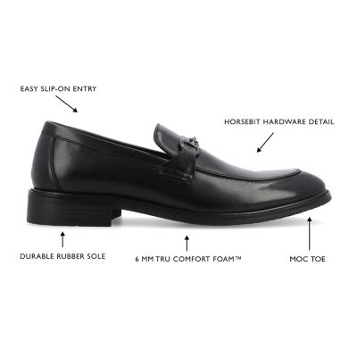 Vance Co Rupert Mens Moc Closed Toe Loafers