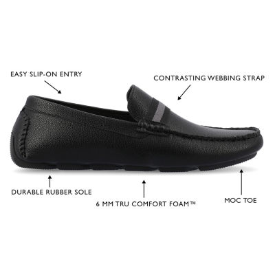 Vance Co Mens Griffin Loafers