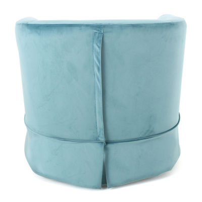 Cecilia Swivel Upholstered Club Chair