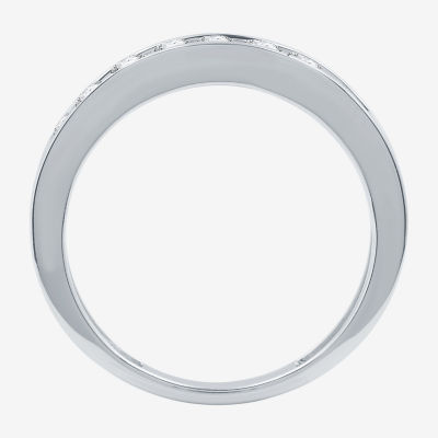 1 CT. T.W. Lab-Grown Diamond Wedding Band 10K or 14K Gold