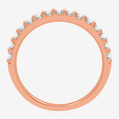 1/2 CT. T.W. Lab-Grown Diamond Wedding Band 10K or 14K Gold.