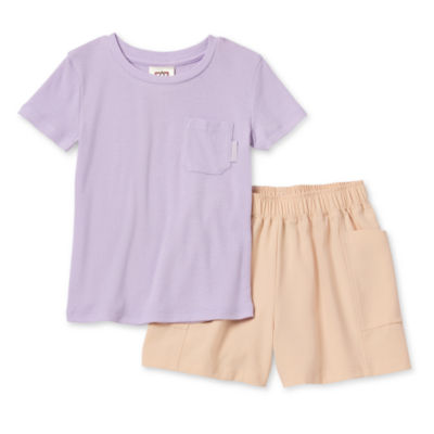 Avalanche Little Girls 2-pc. Short Set