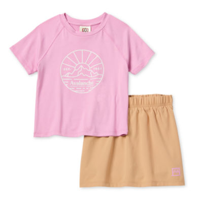 Avalanche Little Girls 2-pc. Skort Set