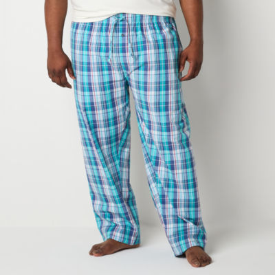 St. John's Bay Mens Big and Tall Poplin Pajama Pants