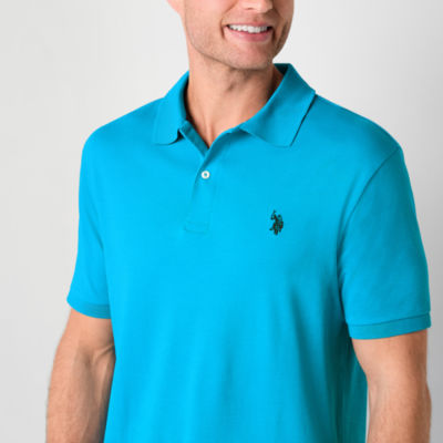 U.S. Polo Assn. Interlock Mens Classic Fit Short Sleeve Shirt