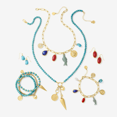 Liz Claiborne Womens 17 Inch Statement Necklace