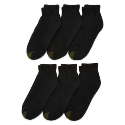 Gold Toe Athletic Sport 6 Pair Quarter Ankle Socks Mens