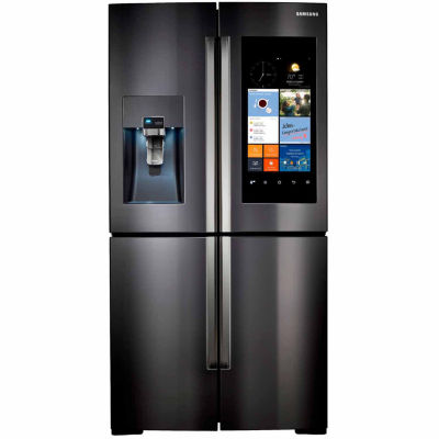Samsung ENERGY STAR® Smart Wi-Fi Enabled 27.9 cu. ft. Family Hub™ 4-Door Flex French-Door Refrigerator