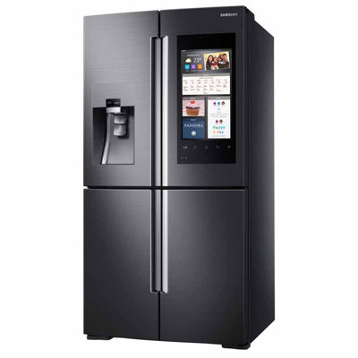 Samsung ENERGY STAR® Smart Wi-Fi Enabled 27.9 cu. ft. Family Hub™ 4-Door Flex French-Door Refrigerator