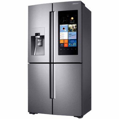 Samsung ENERGY STAR® Smart Wi-Fi Enabled 27.9 cu. ft. Family Hub™ 4-Door Flex French-Door Refrigerator