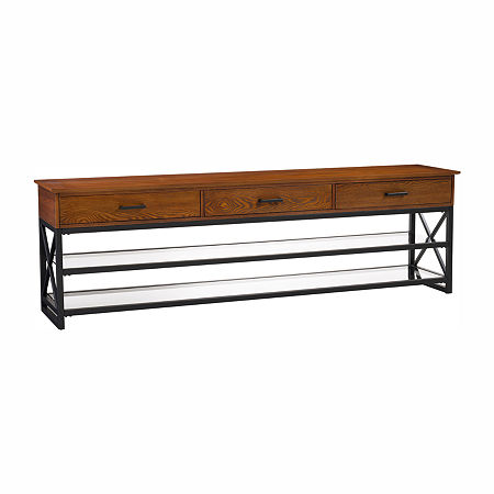 Corliving Houston Tv Stands, One Size, Brown