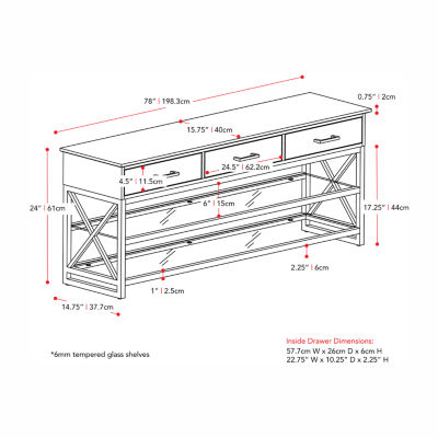 Corliving Houston TV Stand