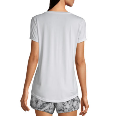 Xersion Everair Womens V Neck Short Sleeve T-Shirt