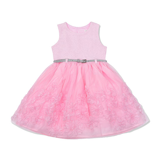 Nannette Baby Toddler Girls Sleeveless A-Line Dress