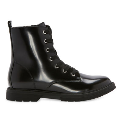 Thereabouts Little & Big  Girls Reese Flat Heel Combat Boots